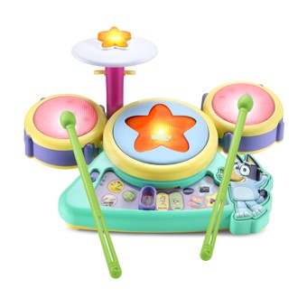 Open full size image 
      VTech® Bluey Hooray Drum Set
    